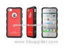 Classic-Two - In - One Apple Plastic, Tpu Frame Case, Iphone 4 Protective Covers With Custom Logo