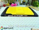 Yellow, Peach, Black Ipad 2 Protection Case / Ipad Protective Cases With Bluetooth Keyboard