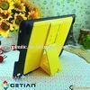 Yellow Bluetooth Keyboard Stand Function Mini Notebook Case / Ipad Protective Cases For Ipad 3 / 2