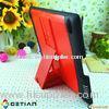 Red Simple PC + TPU Sleep Function New Ipad Protective Case, Leopard Print Case For Ipad Mini