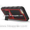 Hybrid TPU Cell Phone Case For Iphone 5 Bumper Cases, Stand Cell Phone Hard Case