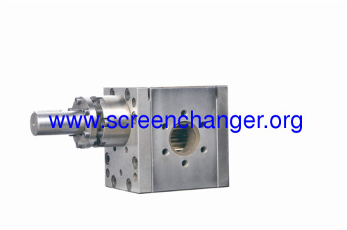 melt pump for screen changers