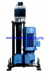 Melt pump for screen changer