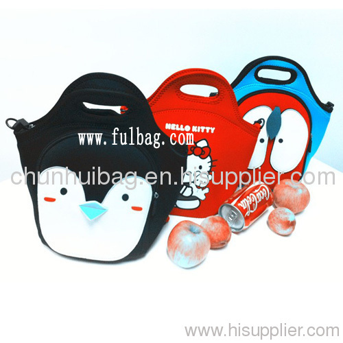 Hot sale Neoprene Cooler carry Bag, Lunch carry Bag, cooler case, cute neoprene lunch bag