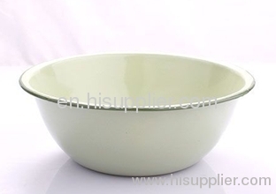 Enamel cash bowl plain