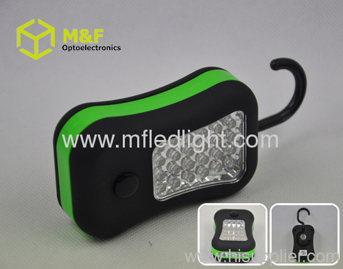 led worklight with magnet and hook