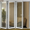Indoor folding door with gearman hardware industrial warehouse folding door with 25 years guarantee