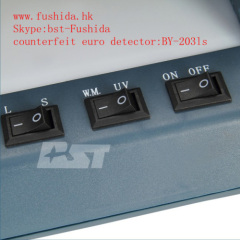 Bill detector, counterfeit detector, check detector, UV detector