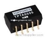 SMD DC-DC Converter / TPTA / 1W / 1KVDC Isolation / Dual Output