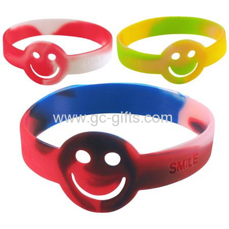 Party multi-color silicone bracelets
