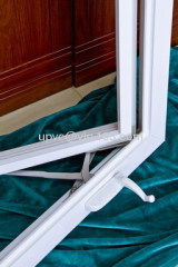 Hot sale casement window with hand crank Vinyl basement window USA exported with CNFR certificate