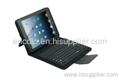 PU Leather Bluetooth Keyboard Cover/Case for iPad Mini