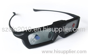 Lightweight 3D Active Shutter Rechargeable Glasses For DLP-Link Projector