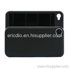 Ultra-Slim Wireless Bluetooth Sliding Keyboard & Hardshell Case for Apple iPhone 4/4s