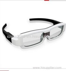 Multi-functional rechargeable active shutter glasses for TV and cinema