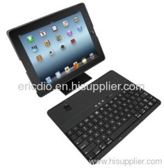 for iPad2 360 Degree Rotating White Case/Stand with Bluetooth Keyboard (P3000)