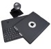 #60 degree rotate Bluetooth keyboard case for ipad 2 new ipa