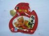 Food-grade Laminated Snacks Packing, Die Cut Irregular Shaped Plastic Food Packaging Bags