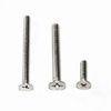 Metal Countersunk Flat Head Screws, Carbon Steel / Stainless Steel / Aluminum / Alloy Screw DIN, JIS