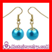 Fake Pearl Bead Dangle Earring