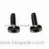 Hexagonal Socket Head Cap Metal Self Tapping Screws Black Zinc Plated Customized