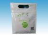 OPP / AL / PE Laminated Zipper Baby Soap Bag, Cosmetic Packaging Bags With Hang Hole