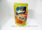 BOPP / VM-PET / PE Stand Up Zipper Pouch, Bottom Gusset Three-side Sealed Ziplock Bags