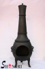 Shengri smallest size cast iron chiminea with grill heater