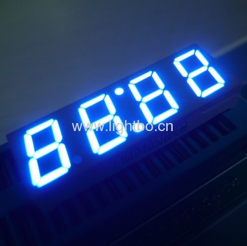 4자리 7세그먼트 led 시계 디스플레이 0.4"(패키지 치수 39.2 x 12.9 x 6.4mm)