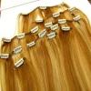 clip in hair extension(100% human hair)