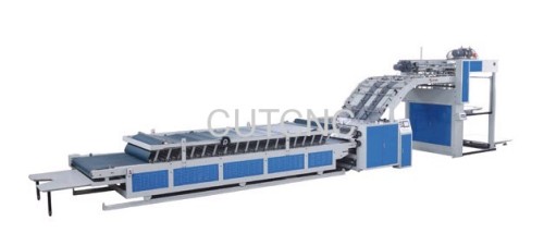 High speed automatic corrugated cardboard paper laminating machine production line
