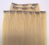 clip in hair extension(100% human hair)