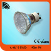 GU10 1W plastic suction cup led lamp