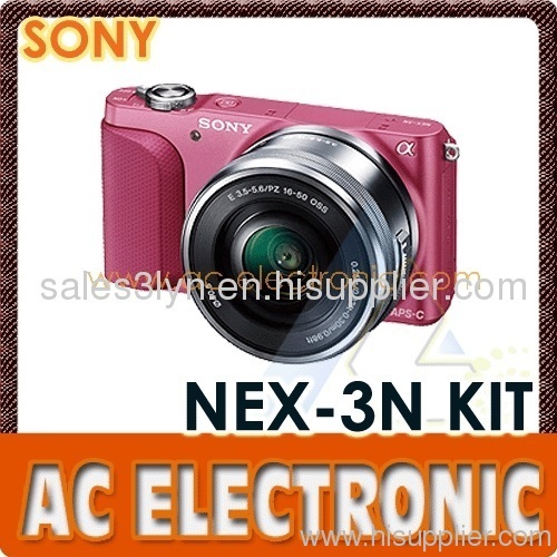 Sony Alpha NEX-3N Mirrorless Digital Camera with 16-50mm Lens