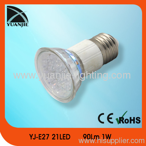 1w gu10 21lSMD suction cup led lamp