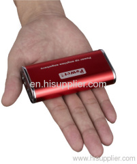HOT 5200MAH Power Bank with Samsung Battery Inside Practical flashlight torch OEM ODM China Manufacture