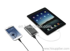 2013 Newest 8000MAH Charger Portable with 2 USB Output & Compact Size