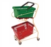 Rolling Shopping Basket Cart for Supermarket Grocery trolleys/trolley for stairs