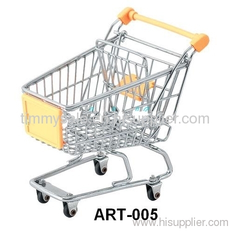 Chrome Plated Mini Shopping Cart/ Mini Shopping trolley/supermarket carts