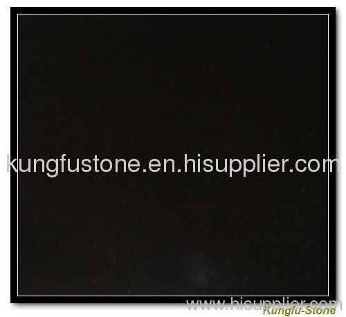 China absolute black granite tile