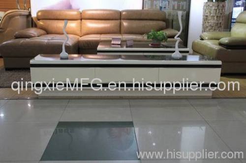 Qingxie Q6098 Modern simple style Glass/tempering glass TV stands Cabinets