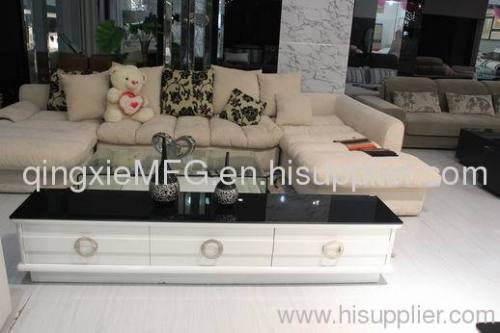 Q6123 Glass/tempering glass TV stands cabinets