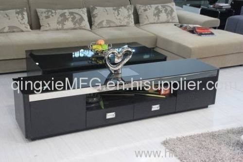 Q6125 Glass/tempering glass TV stands cabinets