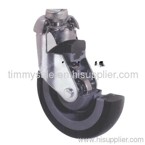 supermarket plastic caster wheel shopping equipments,trolleys casters