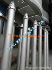 Pneumatic portable telescopic mast