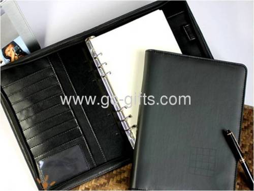 New fashion pu leather A5 organizer diary