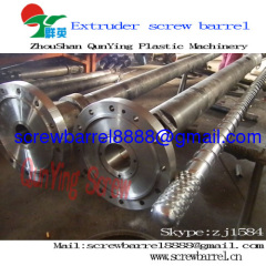 Screw barrel assembly for injection machine