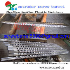 Screw barrel assembly for injection machine