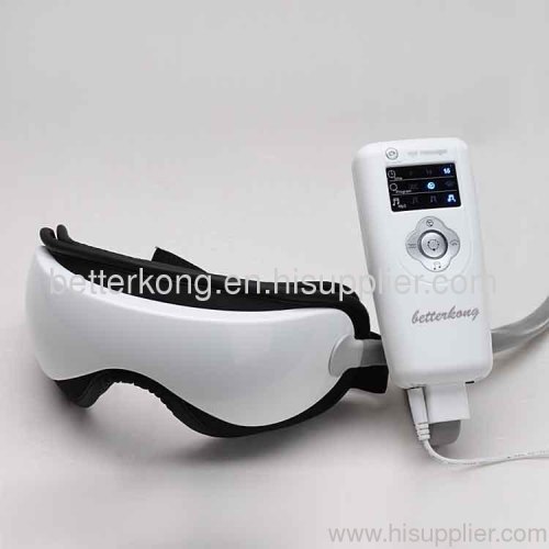 Air pressure eye massager