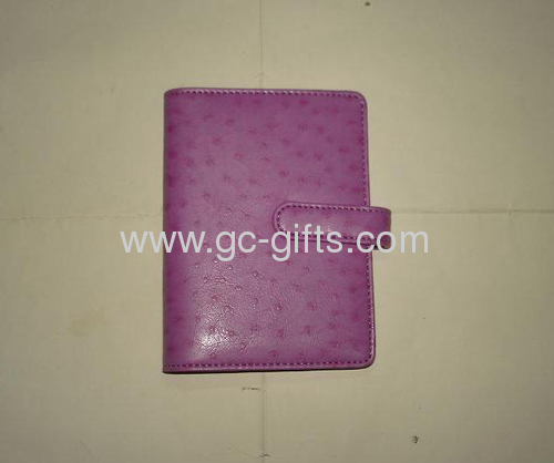 2013 hot sale pink ostrich organizer diary